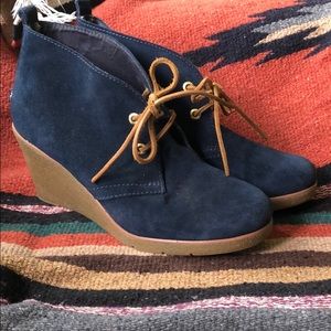 🍂Sperry Top Sider Leather Platform Bootie🍂